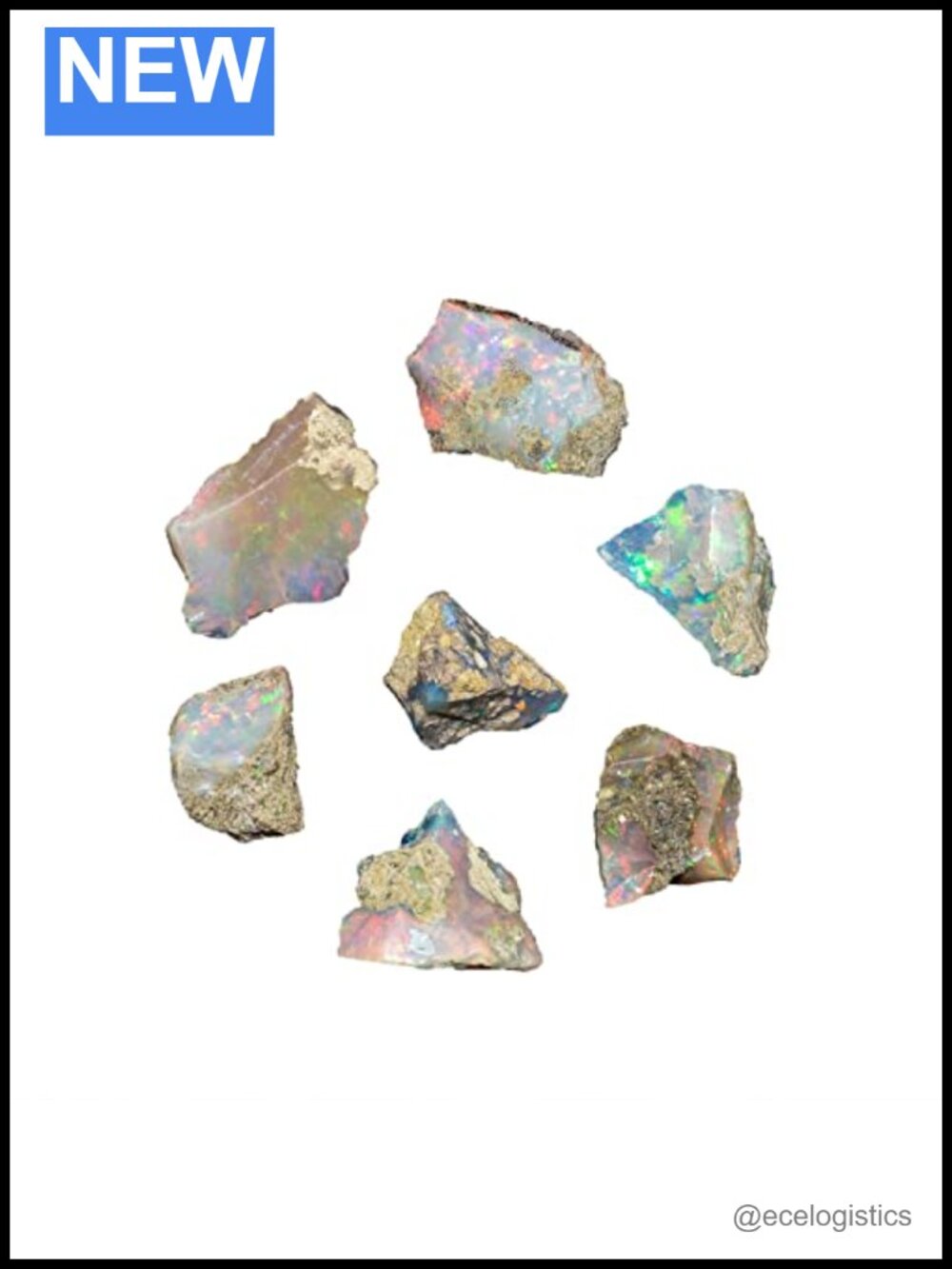 Ethiopian Opal Raw Gemstone 50ct Natural Rough for Jewelry Making DIY Crafts